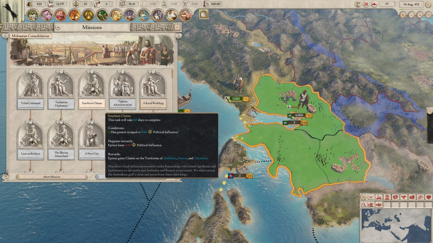 Imperator Rome - Epirus Content Pack (DLC) (Steam)