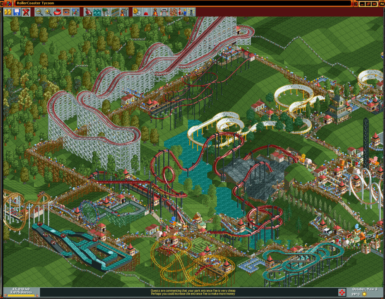 RollerCoaster Tycoon: Deluxe (GOG)