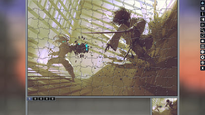 Pixel Puzzles Illustrations &amp; Anime - Jigsaw Pack: Samurai (Steam)