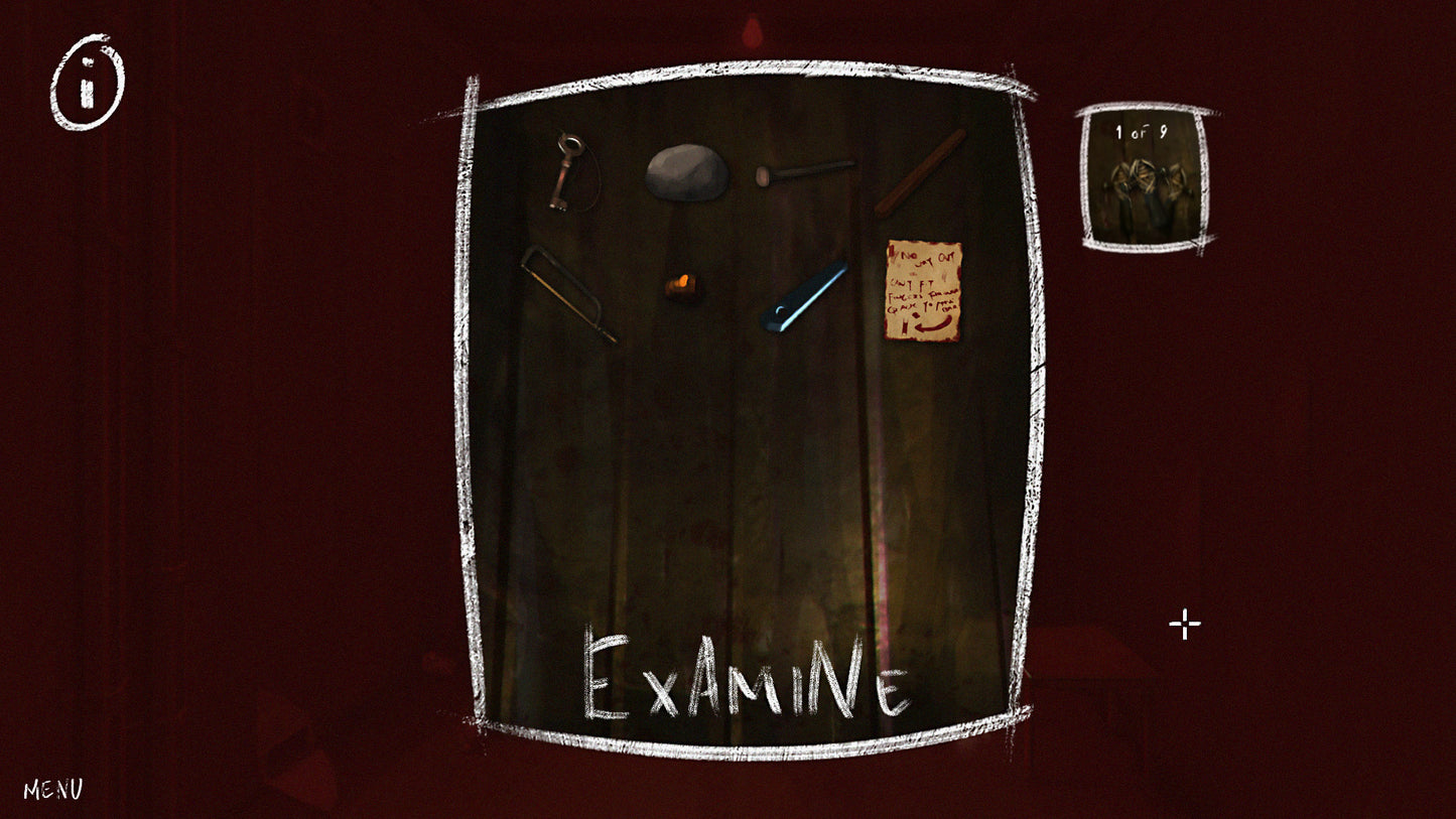 Now You See: A Hand Painted Horror Adventure