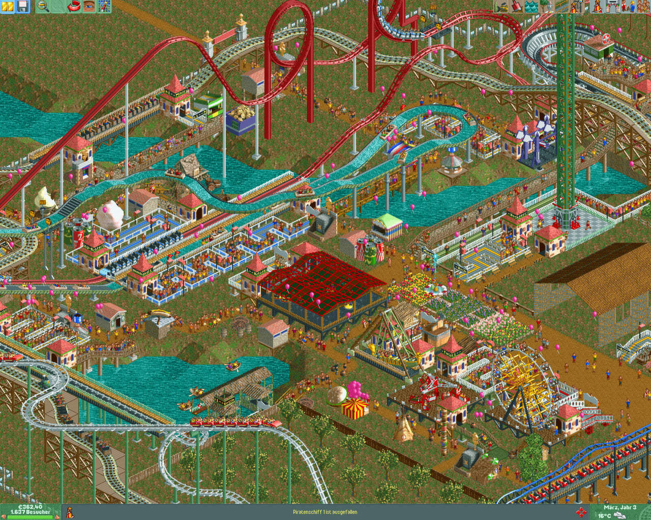 RollerCoaster Tycoon 2: Triple Thrill Pack (GOG)