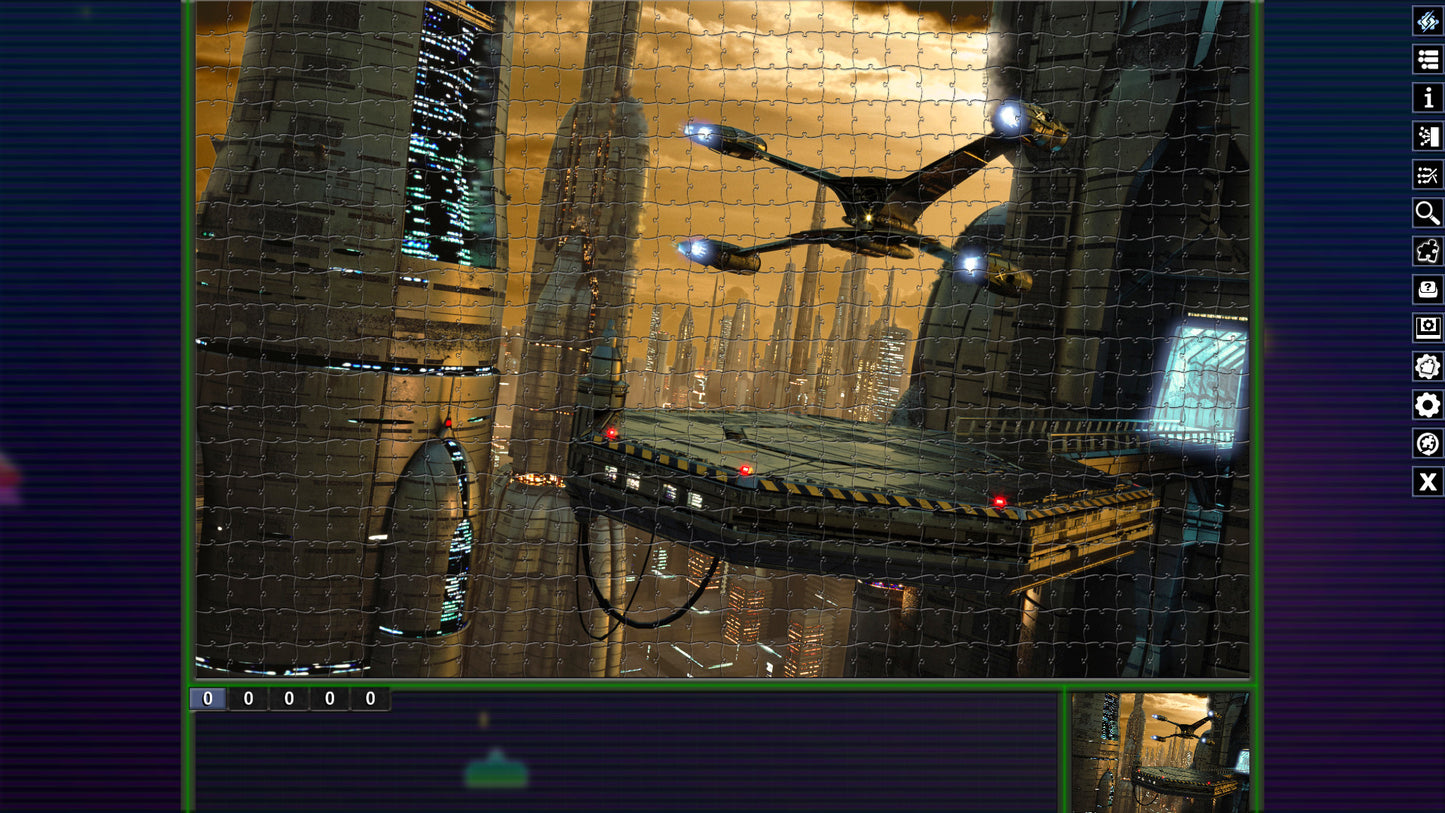 Pixel Puzzles Illustrations &amp; Anime - Jigsaw Pack: Sci-Fi (Steam)