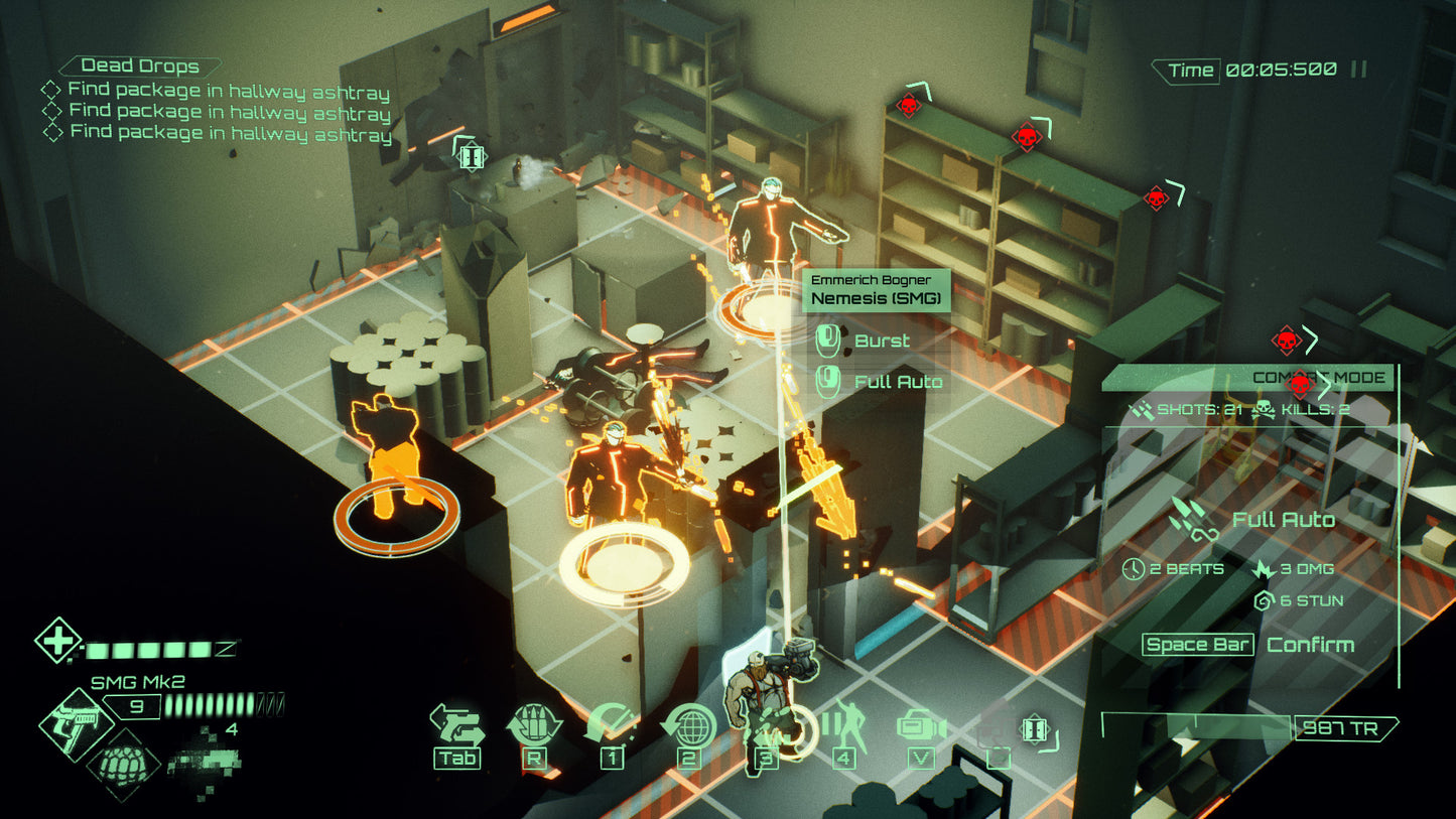 All Walls Must Fall - A Tech-Noir Tactics Game