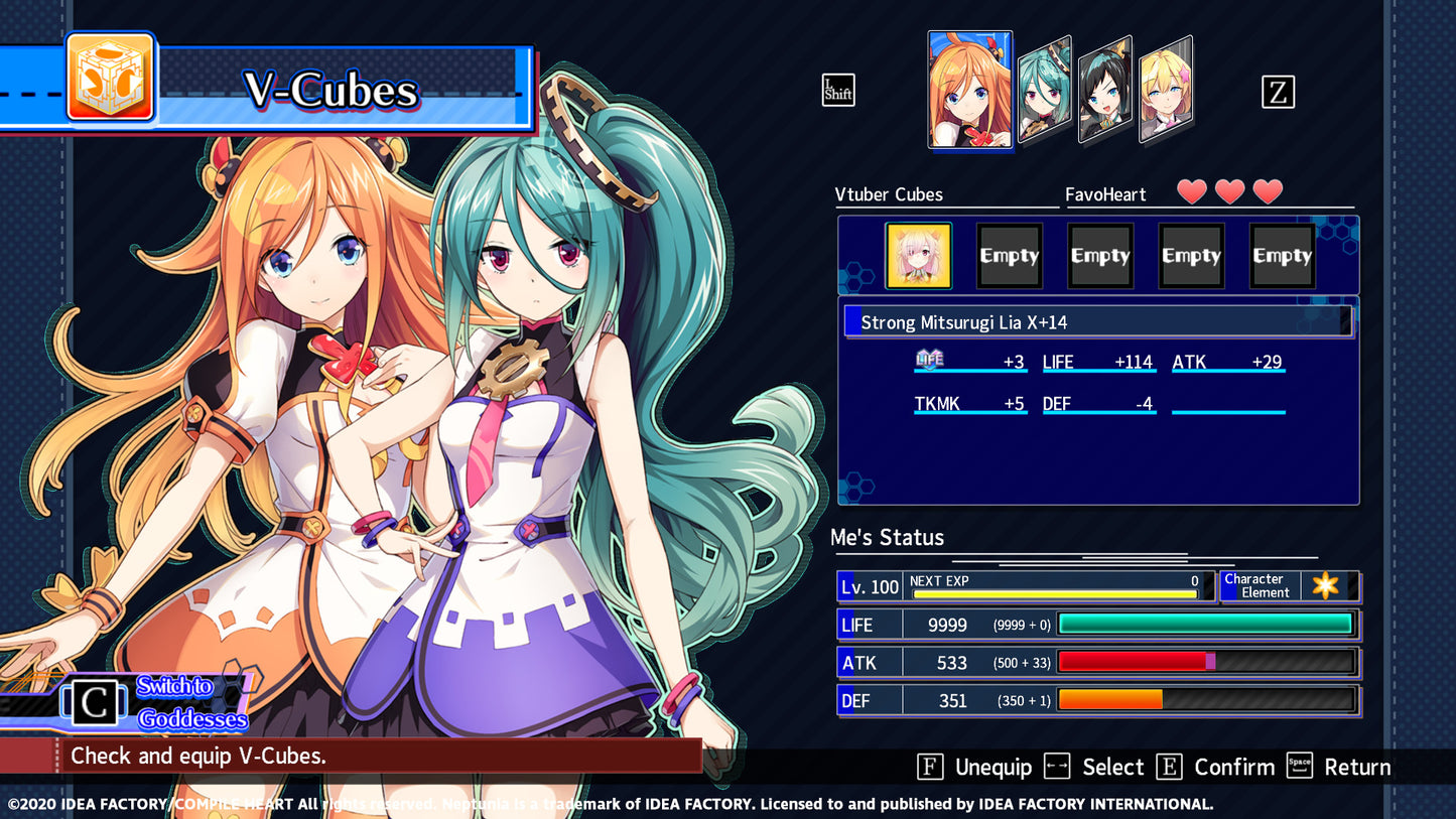 Neptunia Virtual Stars - WACTOR Pack (DLC) (Steam)