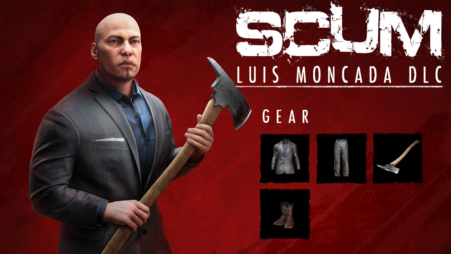 SCUM Luis Moncada character pack (Steam)