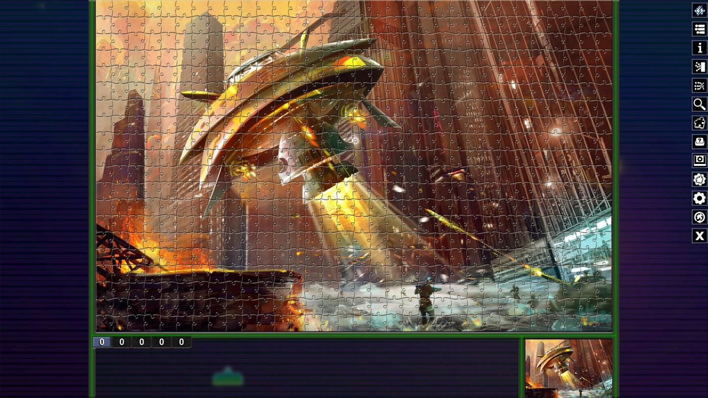 Pixel Puzzles Illustrations &amp; Anime - Jigsaw Pack: Sci-Fi (Steam)