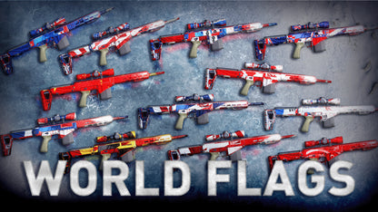Sniper Ghost Warrior Contracts - World Flags Skin Pack (DLC) (Steam)