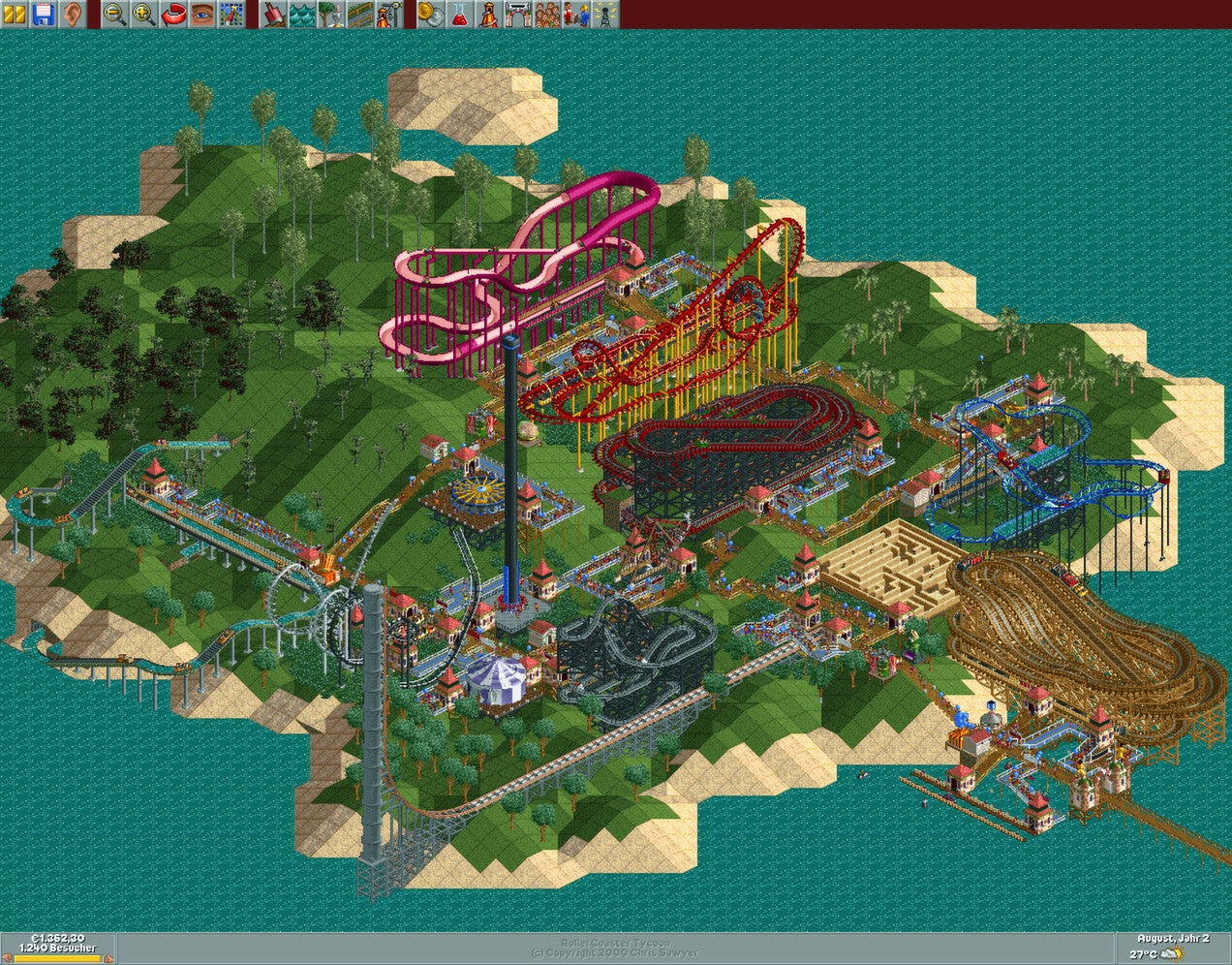 RollerCoaster Tycoon: Deluxe (GOG)