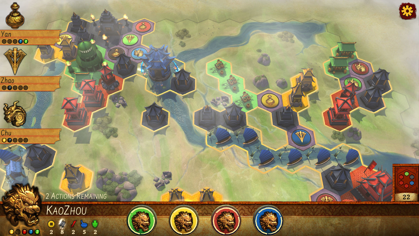 Reiner Knizia Yellow &amp; Yangtze