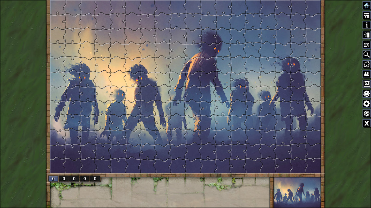 Pixel Puzzles Illustrations &amp; Anime - Jigsaw Pack: Zombies (Steam)