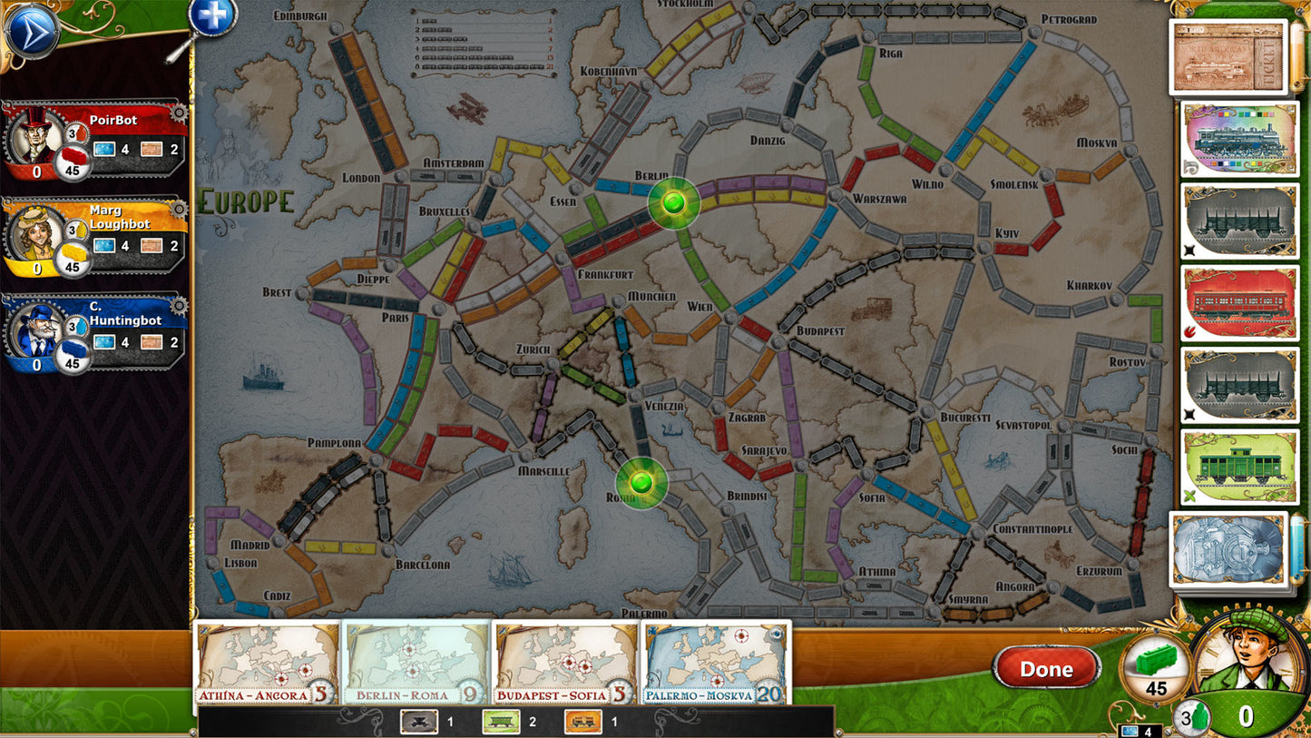 Ticket to Ride - Europe (Steam)