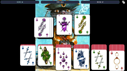 Solitaire: Cat Pirate Portrait