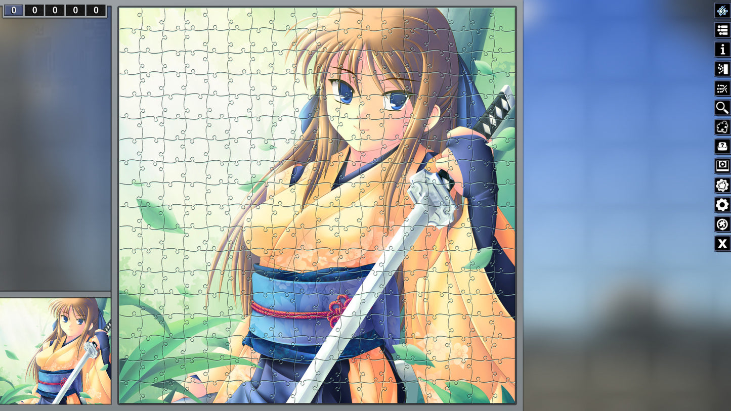 Pixel Puzzles Illustrations &amp; Anime - Jigsaw Pack: Samurai (Steam)
