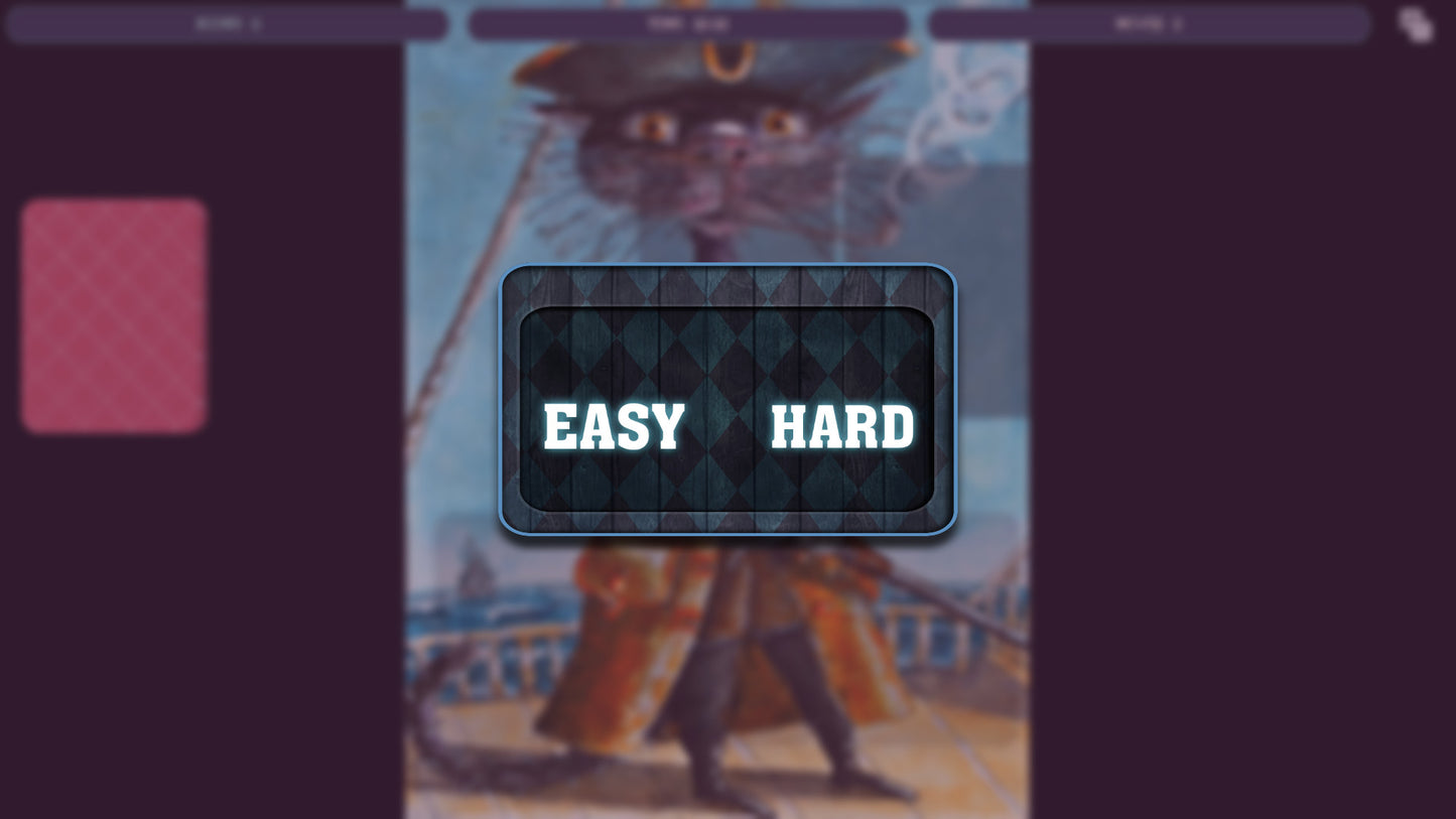 Solitaire: Cat Pirate Portrait