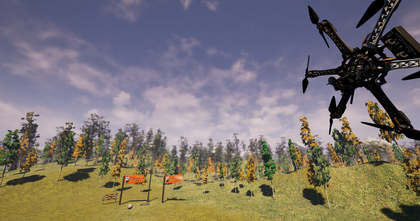 Copter and Sky [VR]