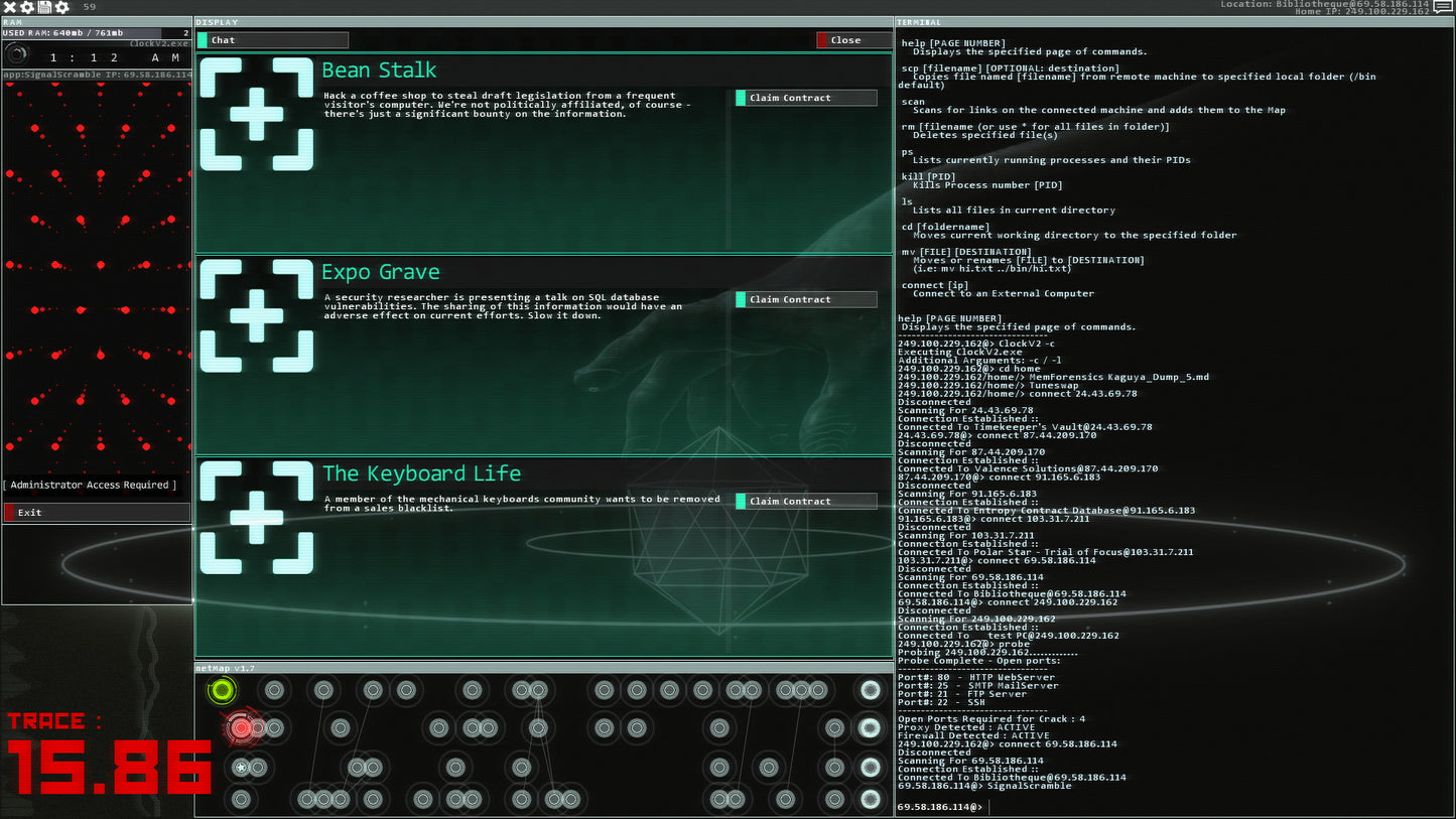 Hacknet - Labyrinths Steam Key GLOBAL