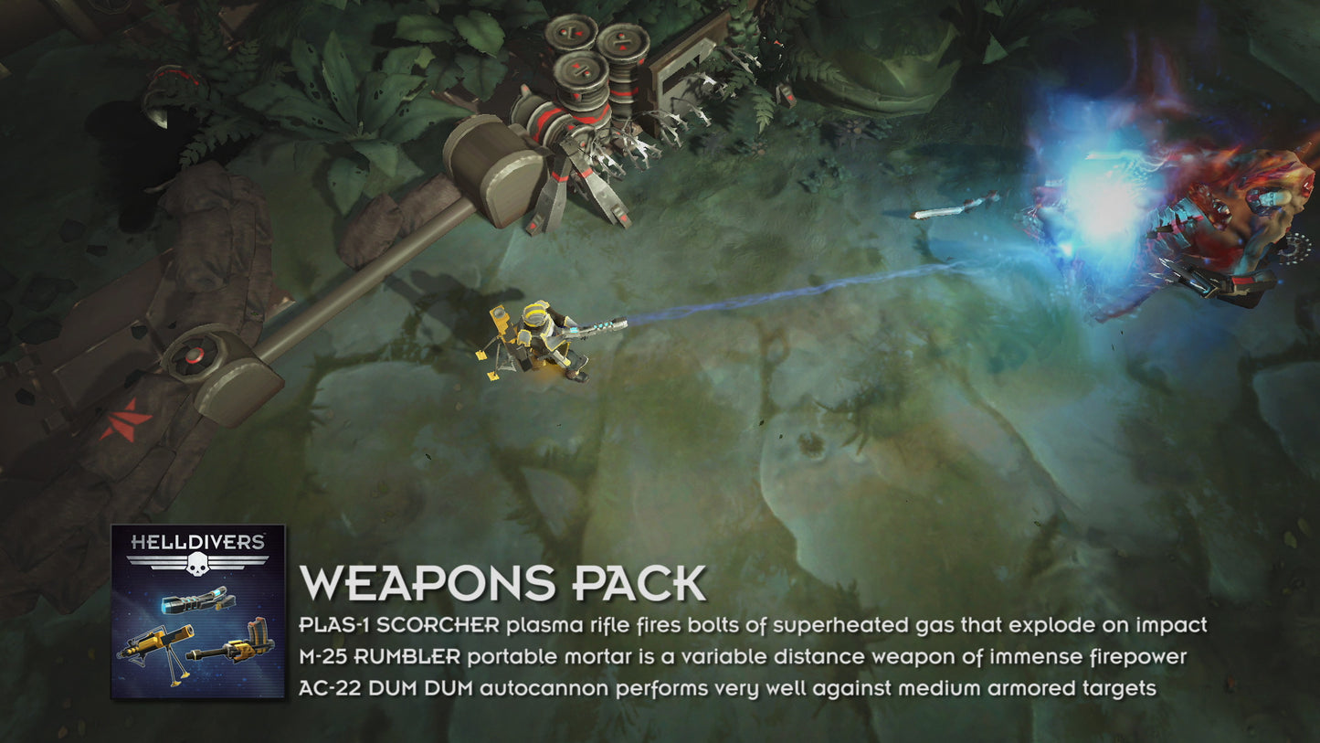 HELLDIVERS - Weapons Pack (DLC) (Steam)