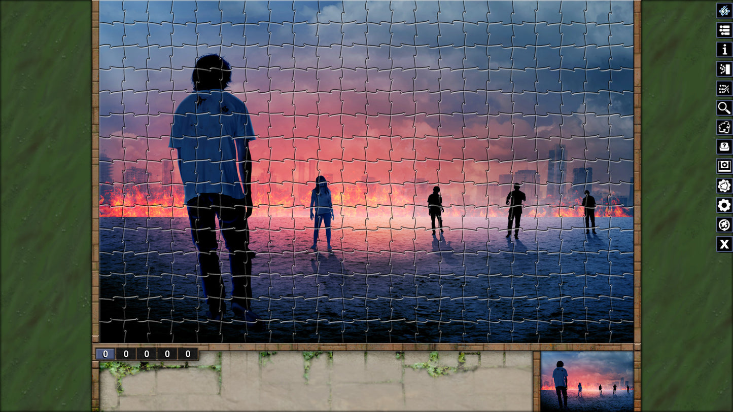 Pixel Puzzles Illustrations &amp; Anime - Jigsaw Pack: Zombies (Steam)
