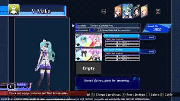 Neptunia Virtual Stars - Sifir Esirer Pack (DLC) (Steam)