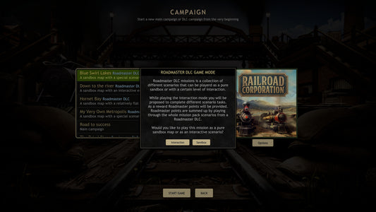 Railroad Corporation - Roadmaster Mission Pack (DLC) (Steam)