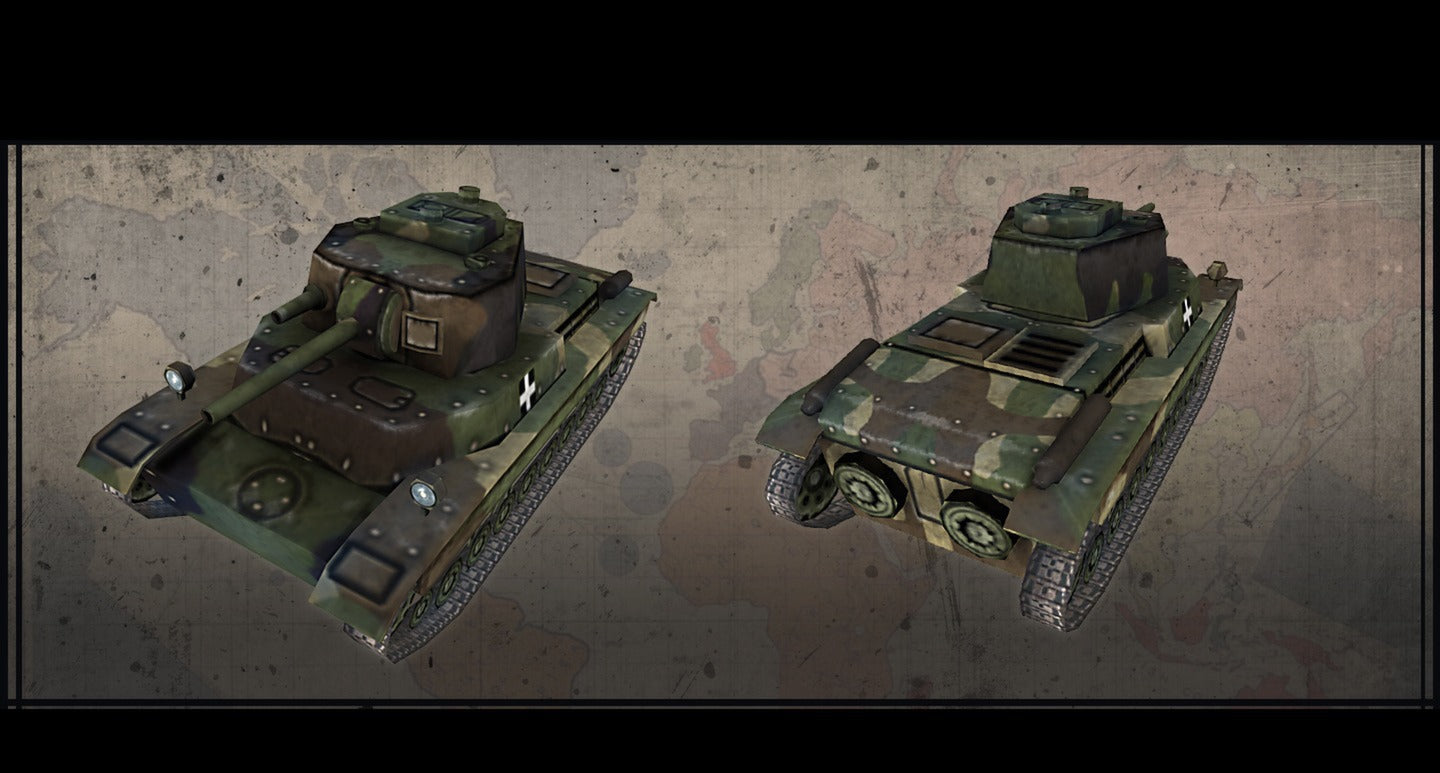 Hearts of Iron III: Axis Minors Vehicle Pack Steam Key GLOBAL