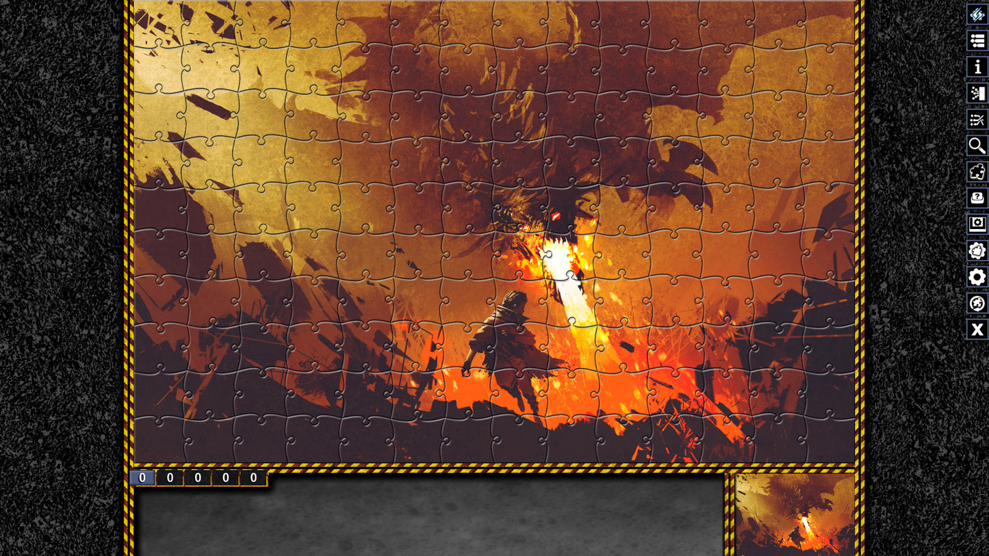 Pixel Puzzles Illustrations &amp; Anime - Jigsaw Pack: Dragons (Steam)