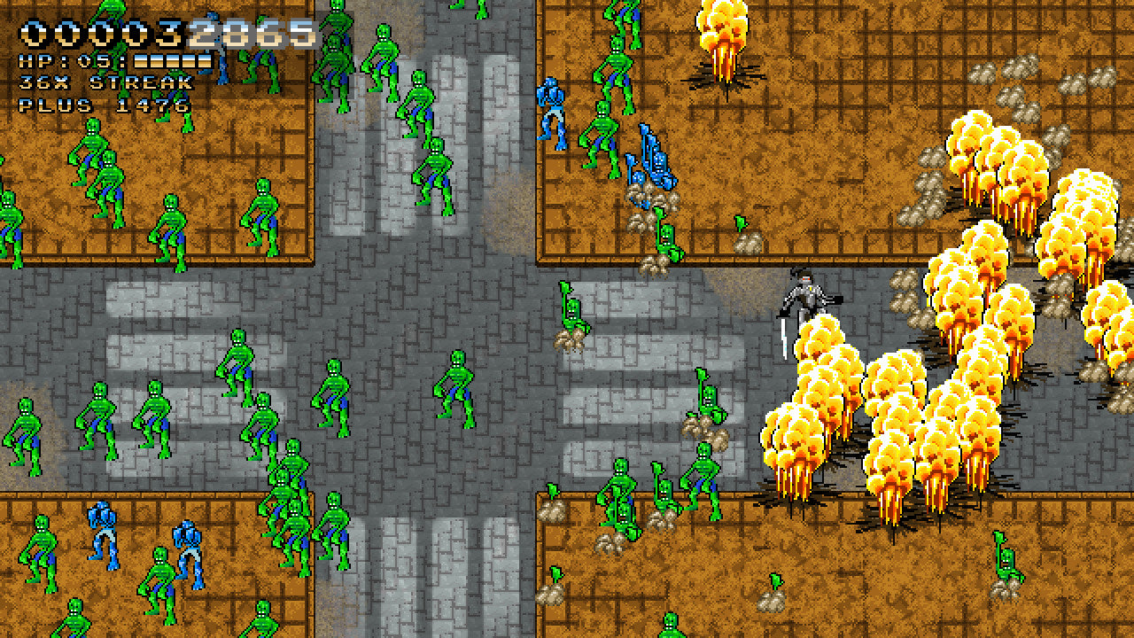 Space Robot Samurai Zombie Slayer