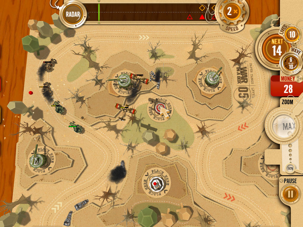 War in a Box: Paper Tanks