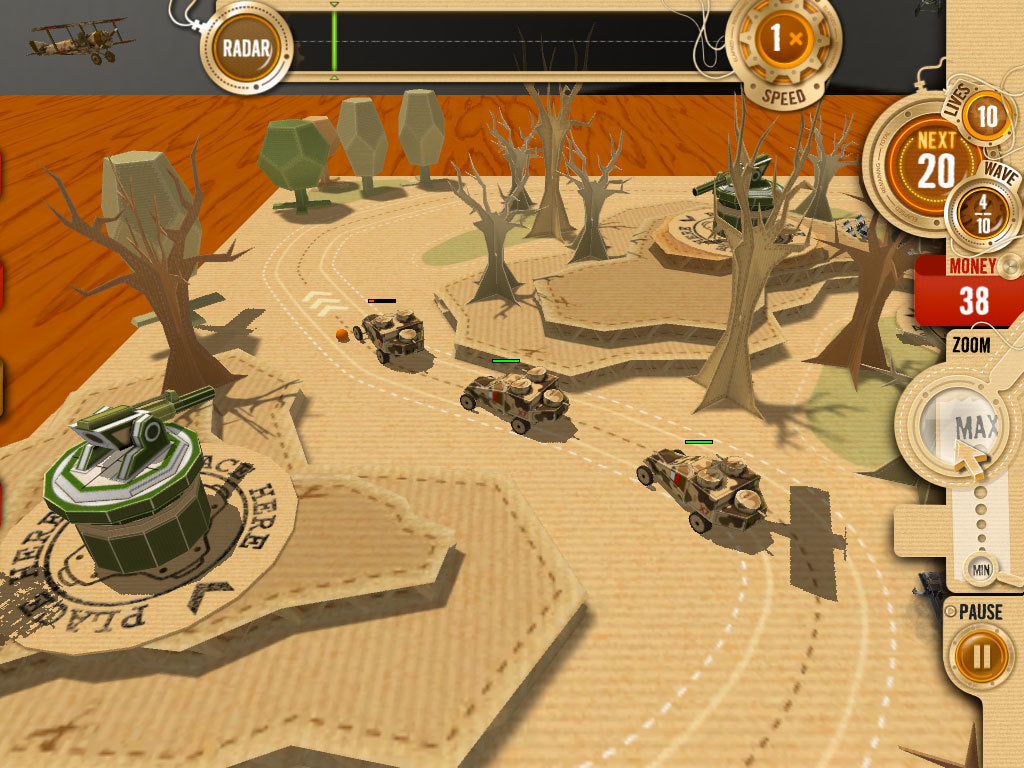 War in a Box: Paper Tanks